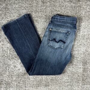 7 For All Mankind Denim Jeans Bootcut Women's 26
